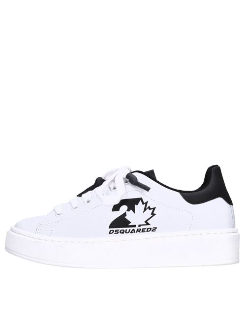 Sneakers in pelle DSQUARED2 | 79318 GINEVRA-SCUBABIANCO-NERO
